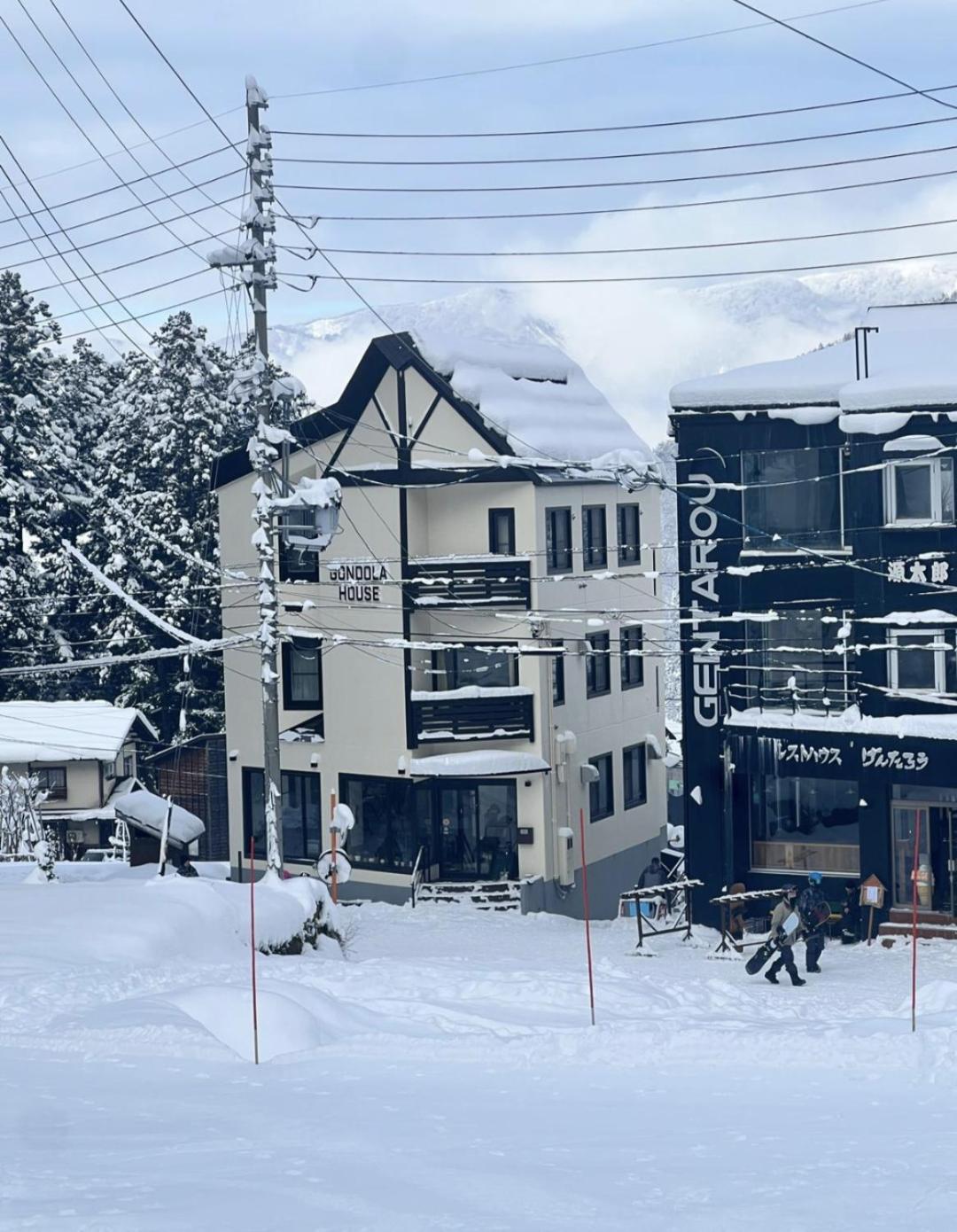 ホテル Gondola House 野沢温泉村 エクステリア 写真